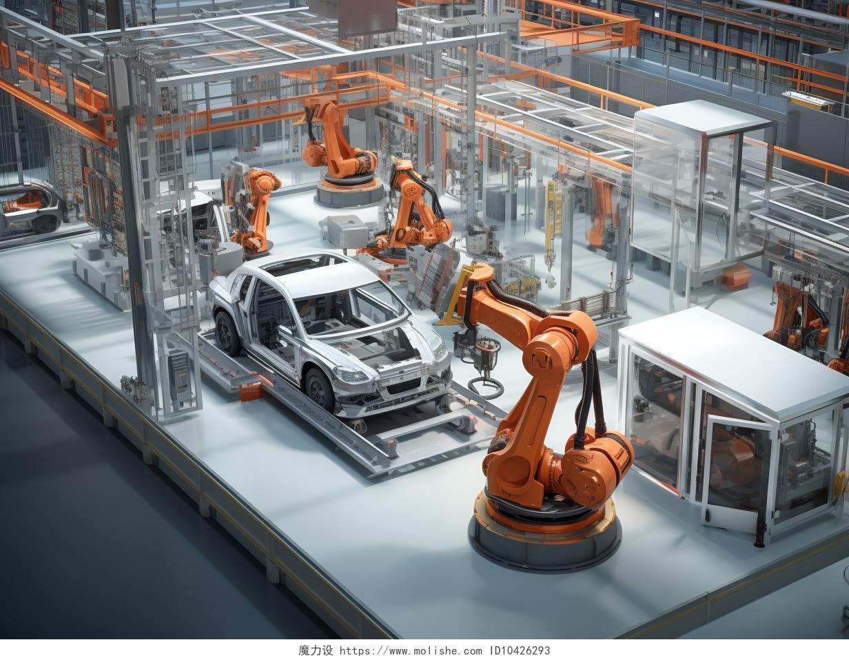 汽车生产线与自动化机械臂制造科技汽车科技